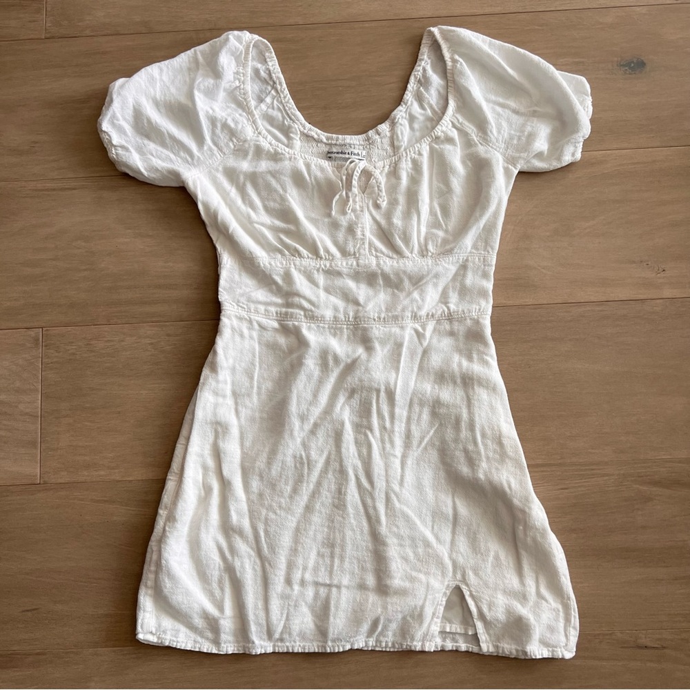 White Coquette Mini Dress
